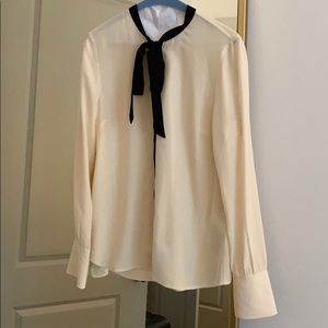 Tuxedo Blouse